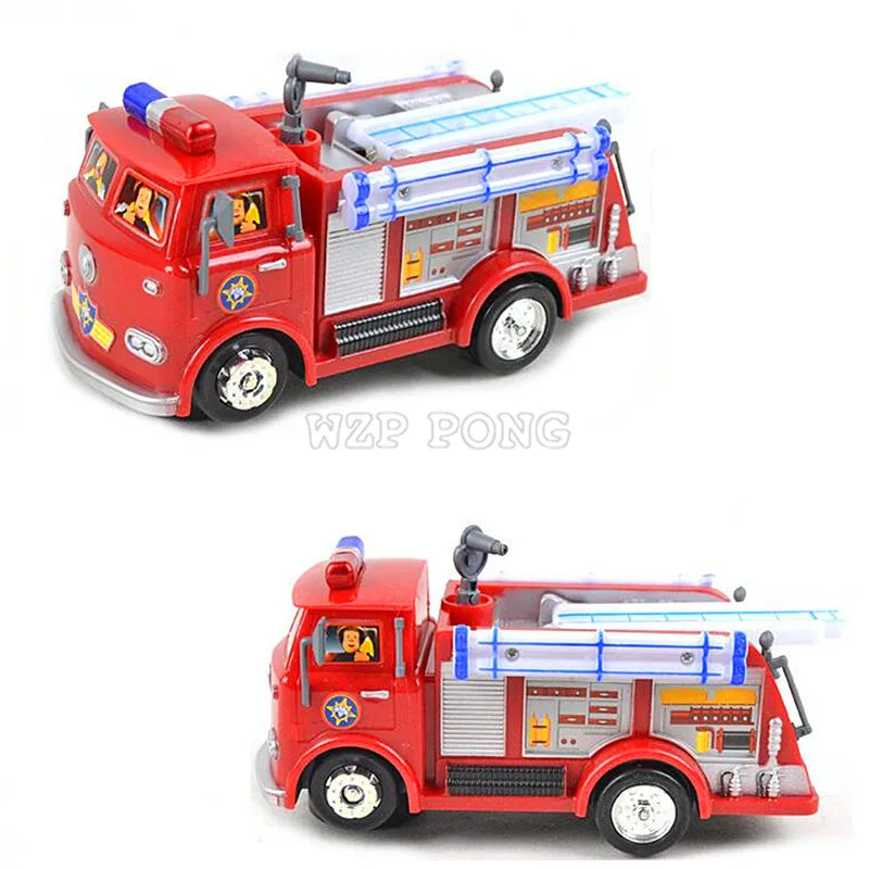 FIREMAN SAM аниме игрушка грузовик реальные детские игрушки с музыкой для мальчика со