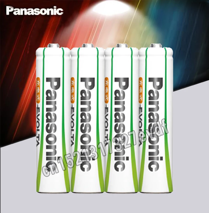Новые высокопроизводительные аккумуляторы Panasonic AAA 1500 раз, перерабатываемые Ni-MH предварительно заряженные HHR-4MRC/4B аккумуляторные батареи