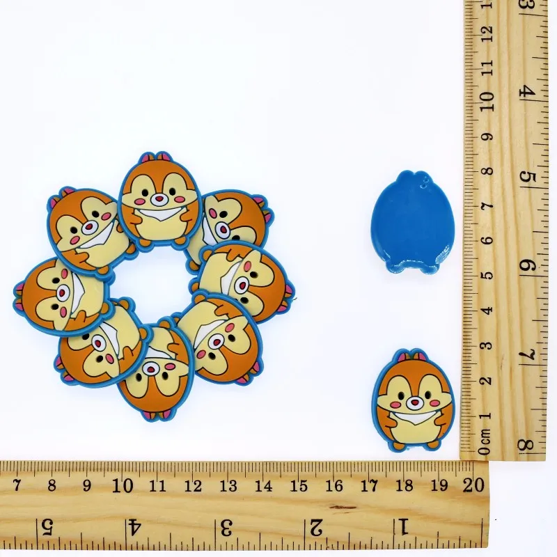 10 шт. мультяшный поросенок/Слоник/белка плоская задняя крышка ПВХ сделай сам