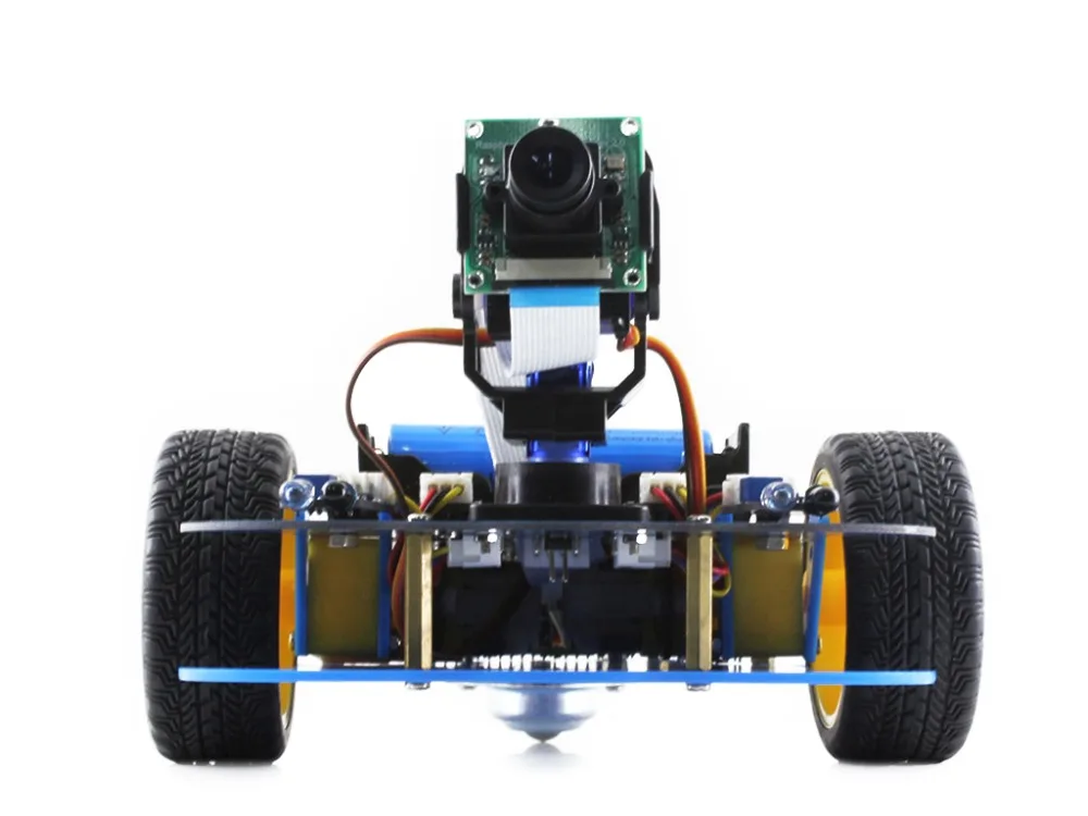 

Waveshare AlphaBot robot building kit compatible Raspberry Pi/Arduino Comes with Camera EU plug power adapter etc