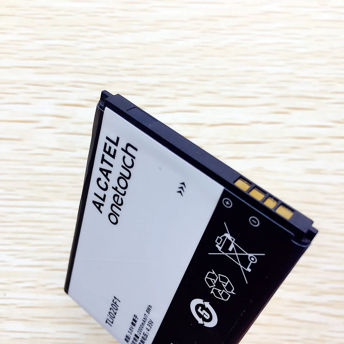 Высококачественный аккумулятор TLi020F1 для TCL J720T J726T Alcatel One Touch Pop 2 5042d C7 фотография