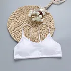 Лидер продаж, детский спортивный бюстгальтер, детский бюстгальтер с тонкой чашкой для маленьких девочек, хлопковое нижнее белье для девочек, нижнее белье, Подростковый бюстгальтер для детей