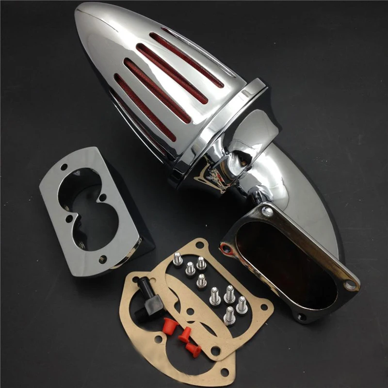 Впускной фильтр для мотоциклетного воздухоочистителя 02-09 Kawasaki Vulcan 1500 1600 2002 CHROME 2003