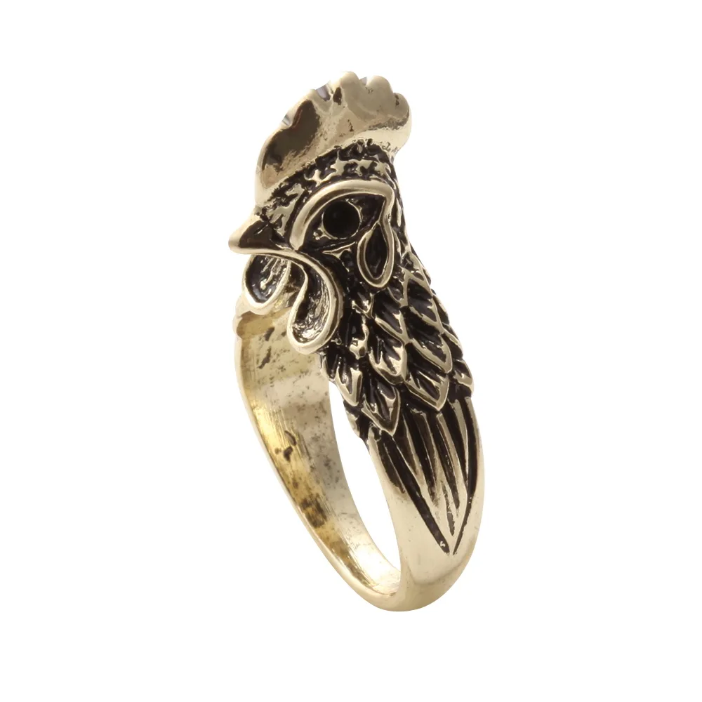 Новое поступление 2017 кольцо с головой животного на заказ ювелирные