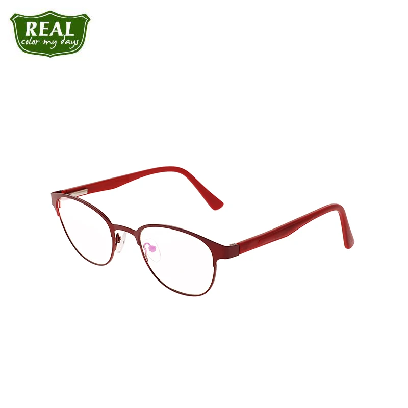 

Solid Metal Optical Glasses Frame Supper Light Textured Glasses Frame Teenager Myopia Boys Girls Ultralight Eyeglasses