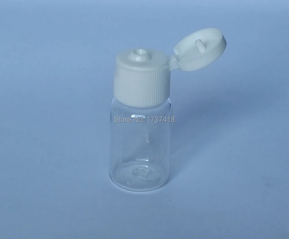 10MLempty пластиковый дорожный контейнер бутылка с откидной крышкой бутылки для