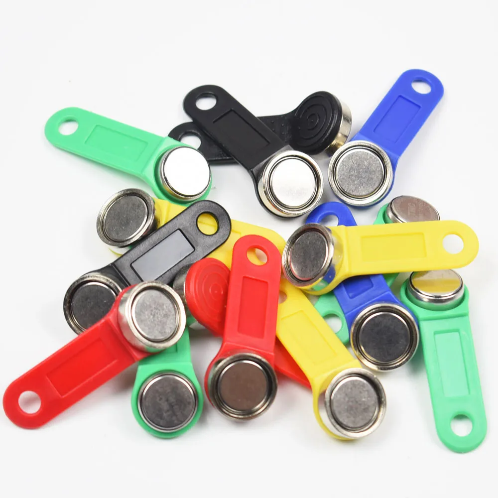 10 шт./лот TM1990A-F5 магнитные iButton ключи совместимы с DS1990A-F5 ibutton TM ключ карты Dallas tm90a магнитные ключи