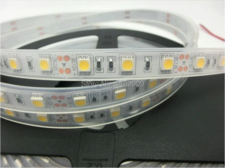 Водонепроницаемая силиконовая Светодиодная лента для бассейна ванной 5 м 300