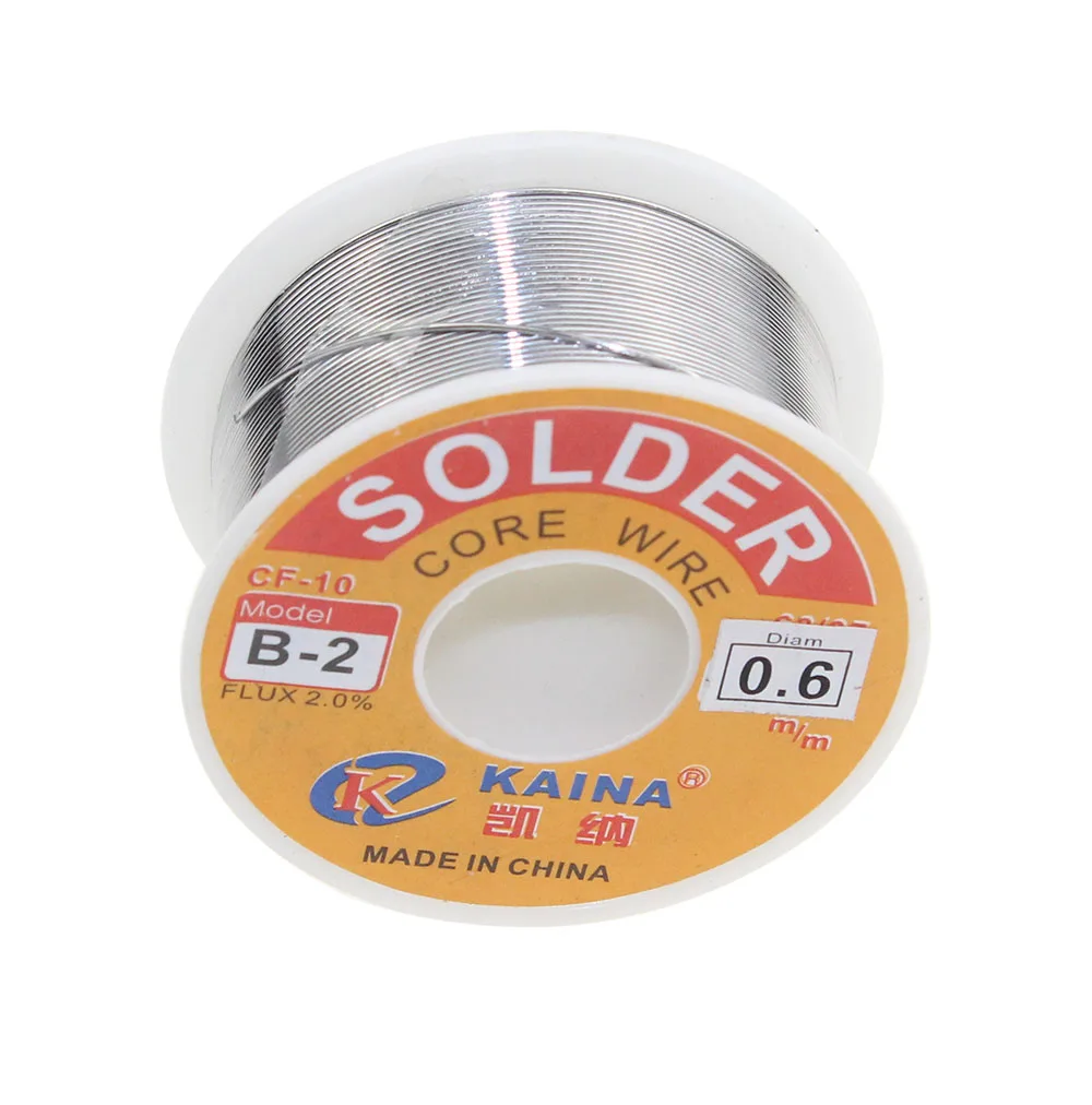 Сварка Железная проволока катушки 100g/3,5 oz 2.0% 0,5/0,6/0,8/1,0/2,0 мм 63/37 свинцово-оловянные линия канифольное ядро