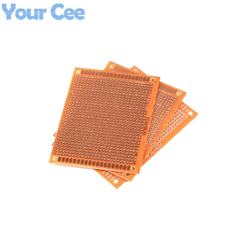 10 шт. 7x9 см DIY Прототип бумаги PCB Универсальный Эксперимент Матрица печатная плата