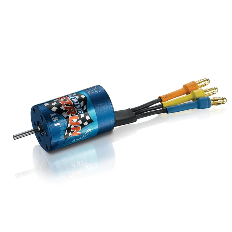 Бесщеточный двигатель HobbyWing EzRun 2030 12T 90010000 7800KV 18T 90010010 5200KV для радиоуправляемых