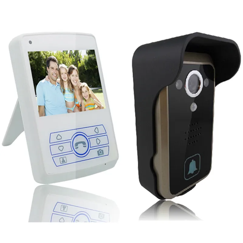 Горячая Распродажа умный дом 3 5 ''экран Видео дверной телефон дистанционная