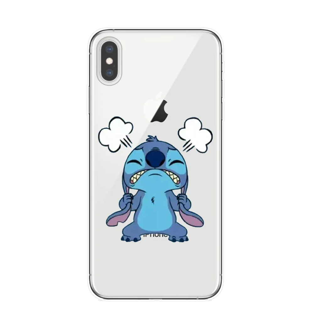 Чехол для телефона для iPhone 11 Pro XS Max мультяшный стежок чехол Мягкий силиконовый чехол s для iPhone X XR 8 7 6 6S Plus 5S SE чехол