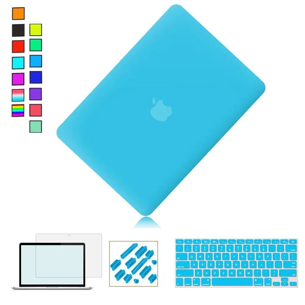 Новый Кристальный/матовый защитный чехол для Apple Macbook Air Pro retina 11 12 13 15 дюймов Чехлы