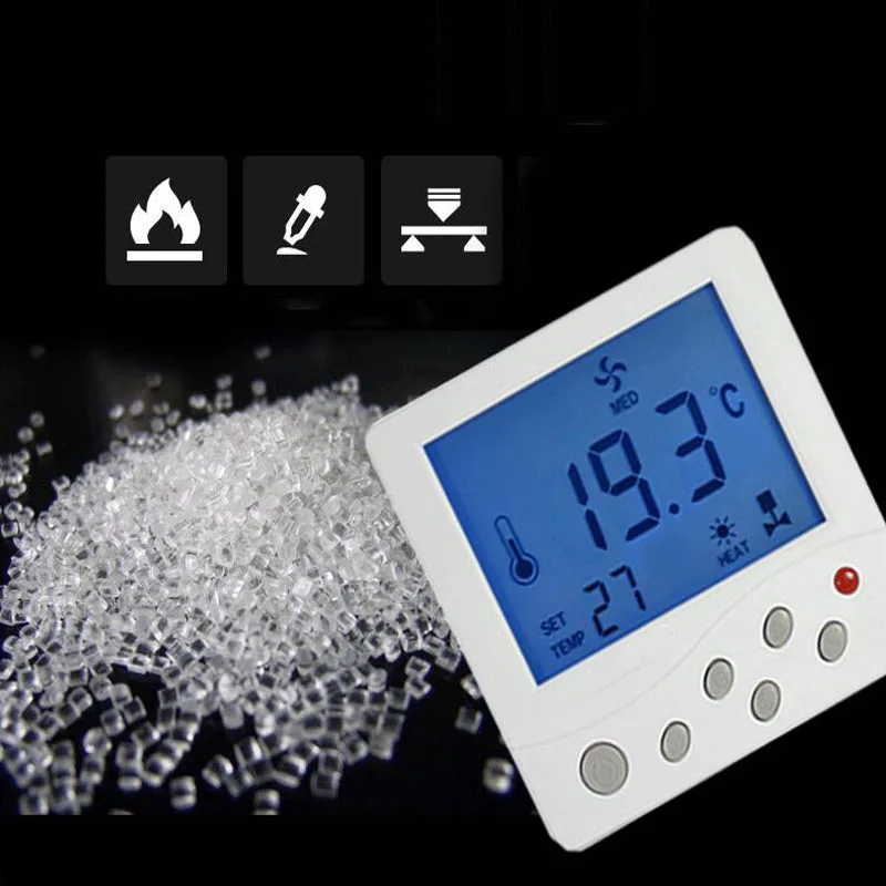 Thermostat LCD Backlight Display Temperature Controller 220V Central Air Conditioning Room Thermometer | Инструменты