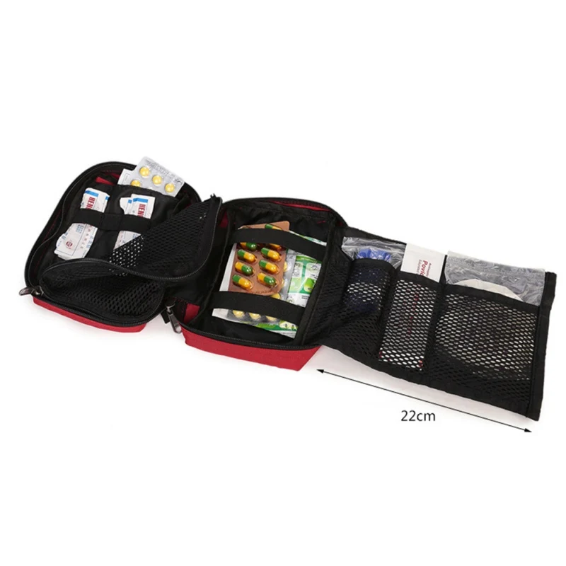 Travel Survival Kit Empty Bag Durable ortable Camping First Aid Kit Emergency Medicine Bag Waterproof Car Kits Bag Outdoor