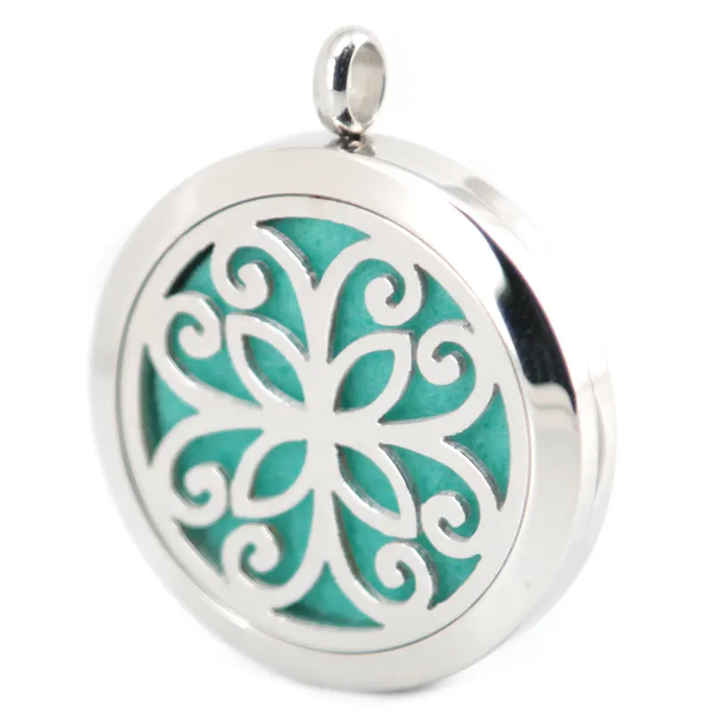 Серебряное Ювелирное Украшение Цветок ароматерапия эфирное масло 316 Подвеска из