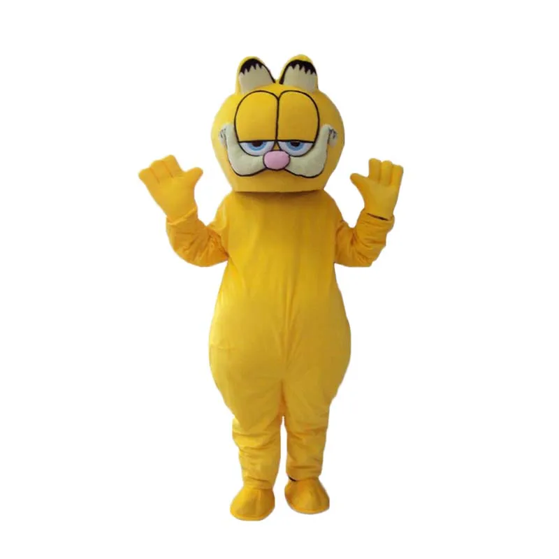 Высококачественный талисман для кошек Garfield карнавальный маскарадный костюм