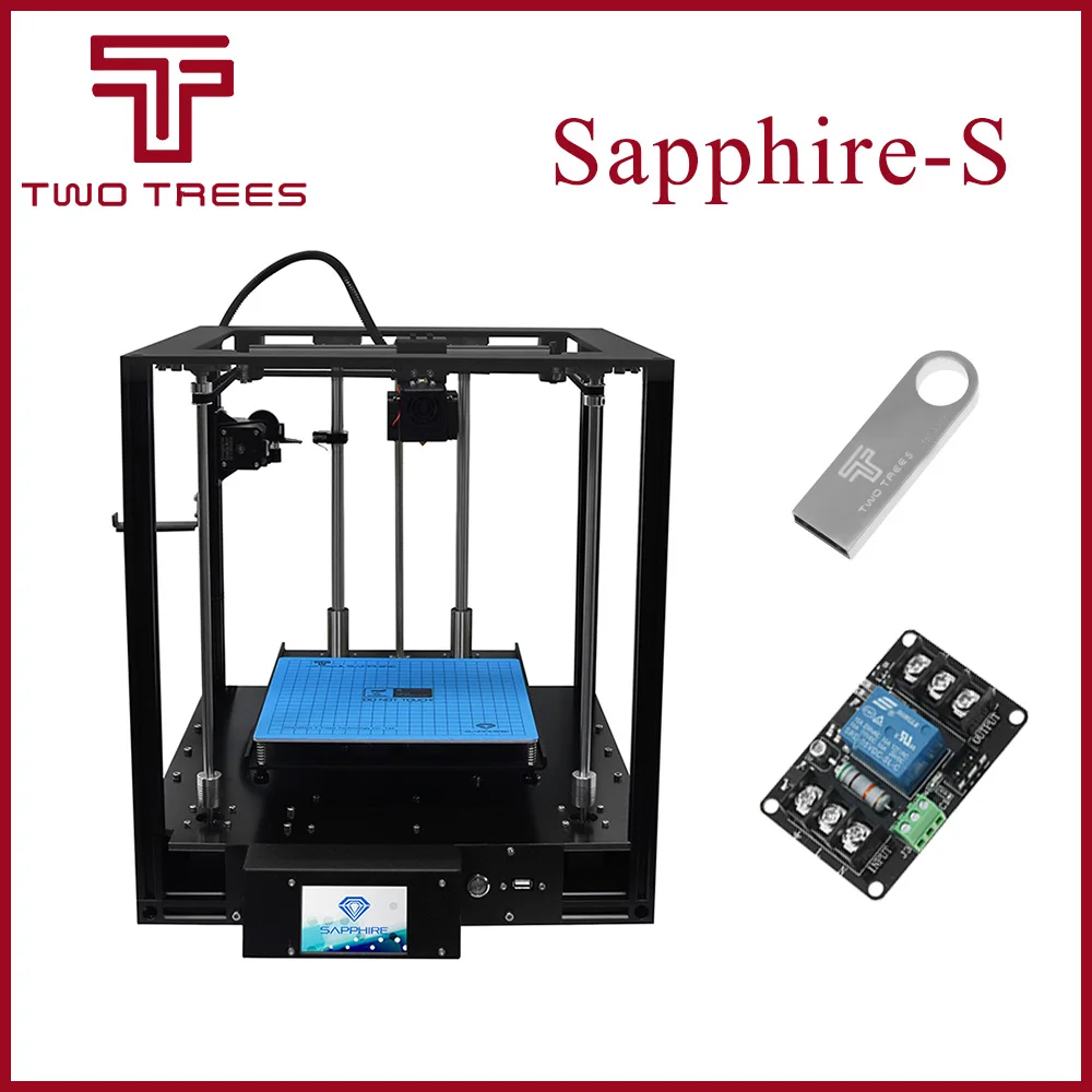Sapphire S Подходит для начинающих Sapphire S алюминиевый профиль рамка 3d принтер печать DIY Набор площадь CoreXY система большая площадь 200*200 мм Core XY - Цвет: Sapphire S