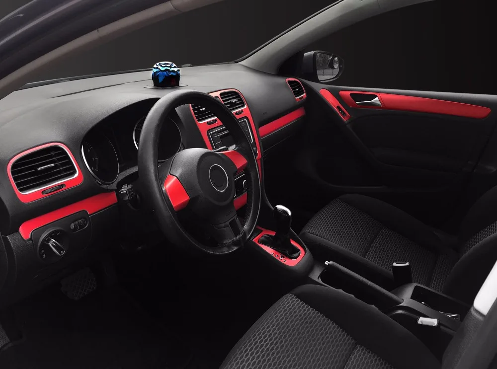 Для Volkswagen VW Golf 6 GTI MK6 интерьерная Центральная панель управления дверная ручка