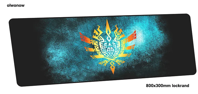 Коврик для мыши Monster Hunter 80x30 см, игровой коврик для мыши, большой геймерский коврик, толстый игровой компьютерный стол, коврик для мыши, коврики для игровой клавиатуры - Цвет: design 6