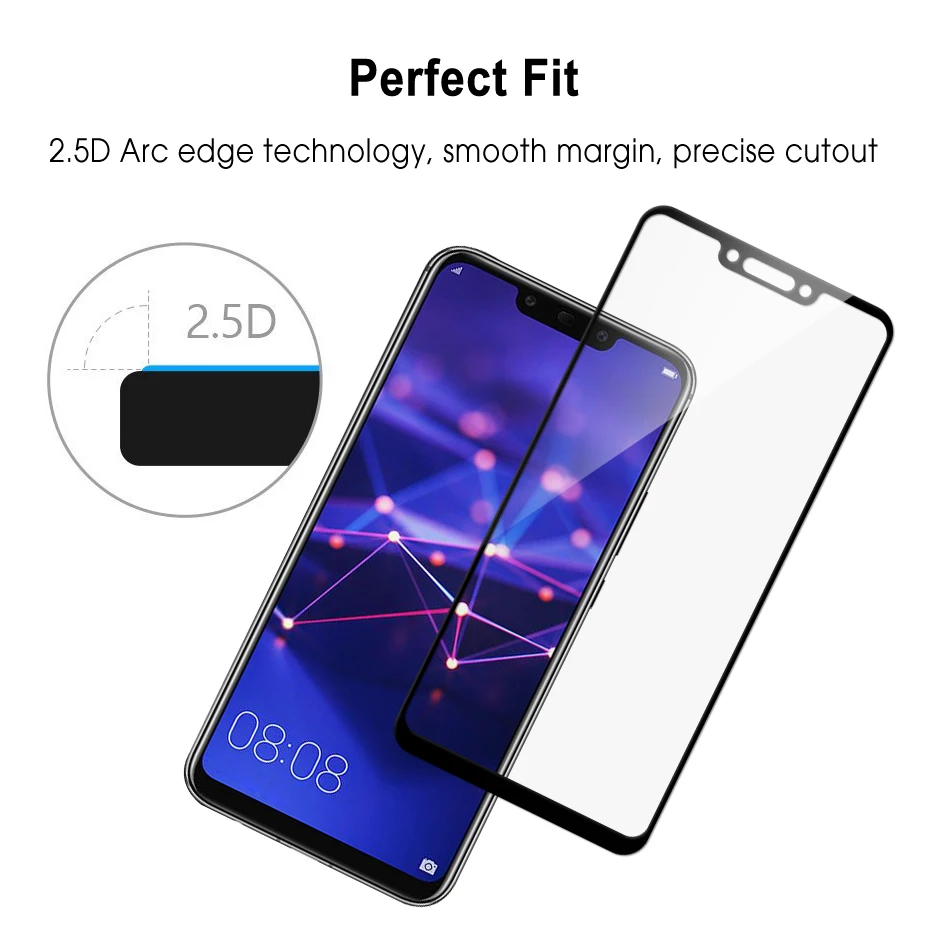 Закаленное стекло для Huawei mate 20 lite защитная пленка полная защита экрана mate20 10lite 10