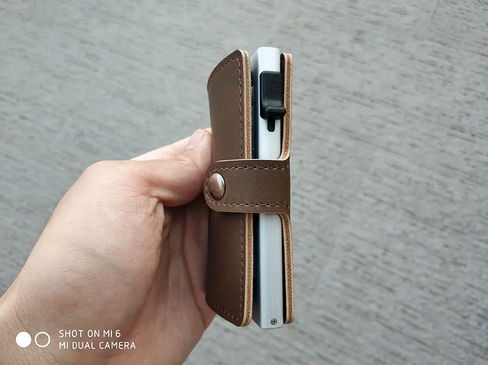 Новинка, RFID Блокировка, Ретро стиль, кредитный держатель для карт, для мужчин, алюминиевый, бизнес, ID, кожаный чехол для карт, мужской металлический держатель для карт, тонкий кошелек