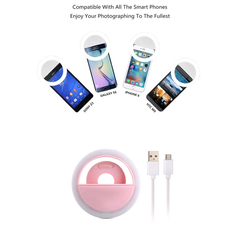 Или все виды телефон Перезаряжаемые USB зарядка с зарядки аккумулятора селфи