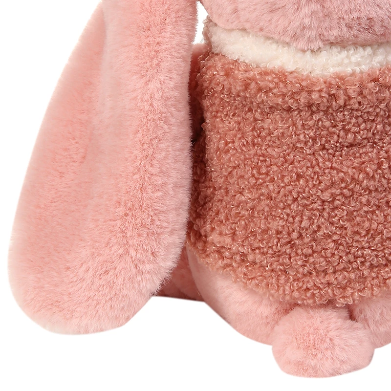 Niuniu папа Детские Peluches милые мягкие Животные одежда Костюмы игрушки прекрасный кролик с длинными ушами кукла подарок для девочек детская