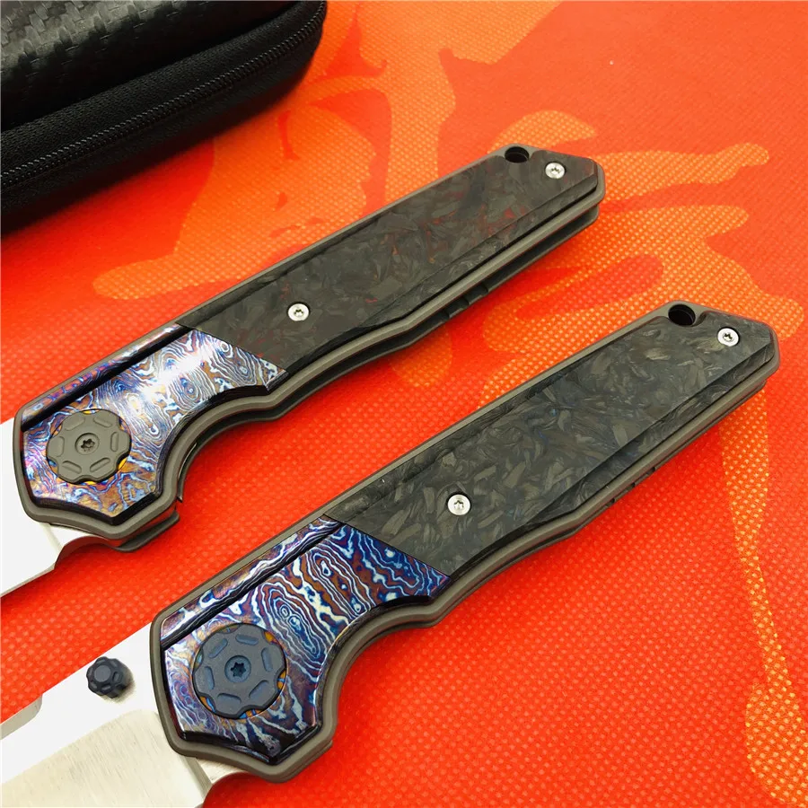 Maxace сковорода папка титановый сплав ручка M390 сталь Открытый Кемпинг Фрукты Охота тактический нож EDC инструменты