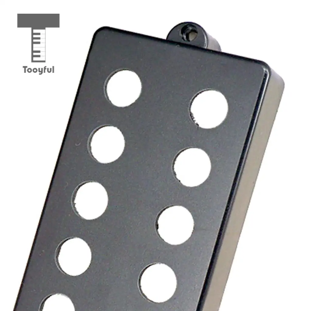 Tooyful 2 шт. черный пластиковый чехол для захвата Humbucking открытая двойная катушка 4 6