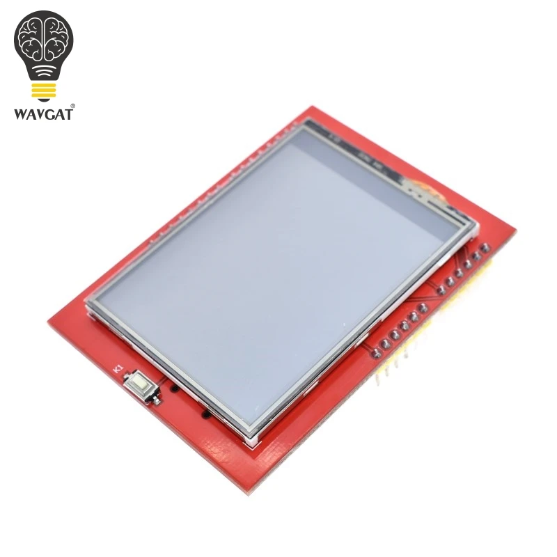 WAVGAT lcd модуль TFT 2,4 дюймов TFT lcd экран ILI9341 драйверы для Arduino UNO R3 плата и поддержка mega 2560