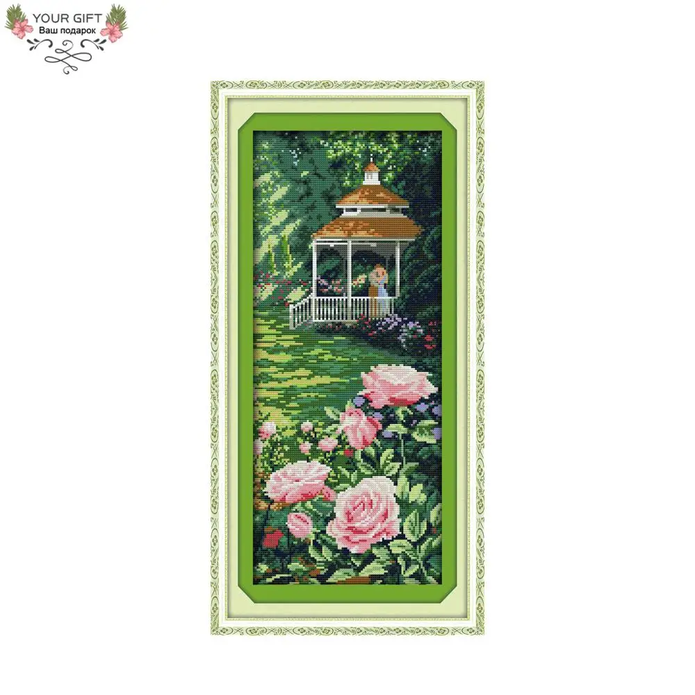 

Your Gift F449 14CT 11CT Counted and Stamped Home Decor Like In Heaven Needlepoints Embroidery Cross Stitch Kits