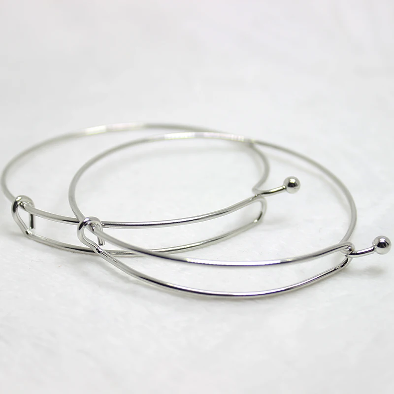 8 шт./регулируемый расширяемый железный браслет модные проволочные браслеты