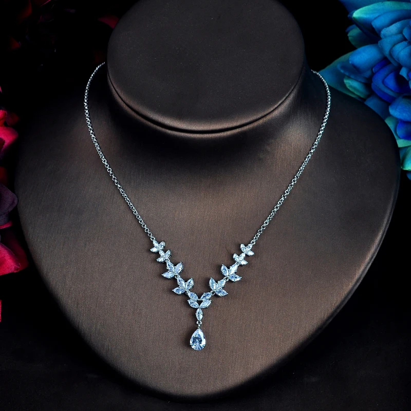 Новое поступление индийских ювелирных изделий HIBRIDE Свадебный Комплект бижутерии