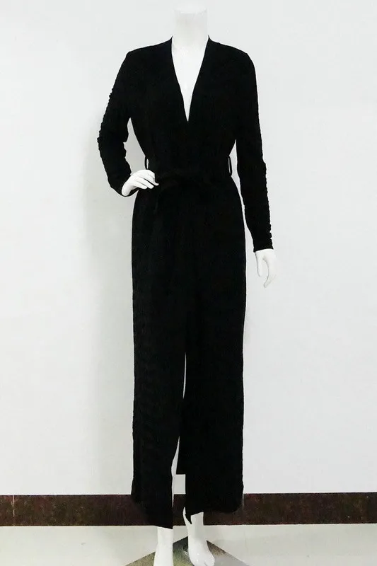 Высокое качество модный жаккардовый черный бежевый зеленый белый длинный рукав