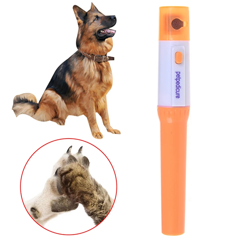 Электрический безболезненный клипер для ногтей домашних животных Машинка