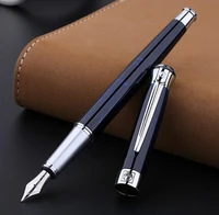 picasso brand blue raised fountain pen stationery school office supplies luxury writing birthday gift ink pens