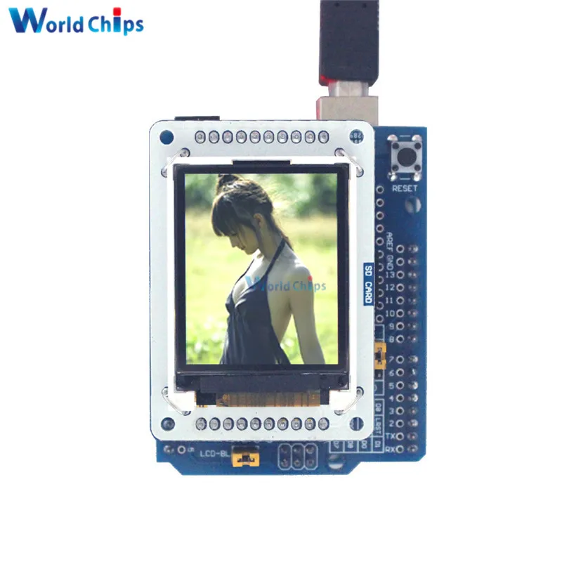 Плата расширения для Arduino UNO R3 с TFT ЖК экраном 1 8 дюйма горячая Распродажа|hot sale|arduino