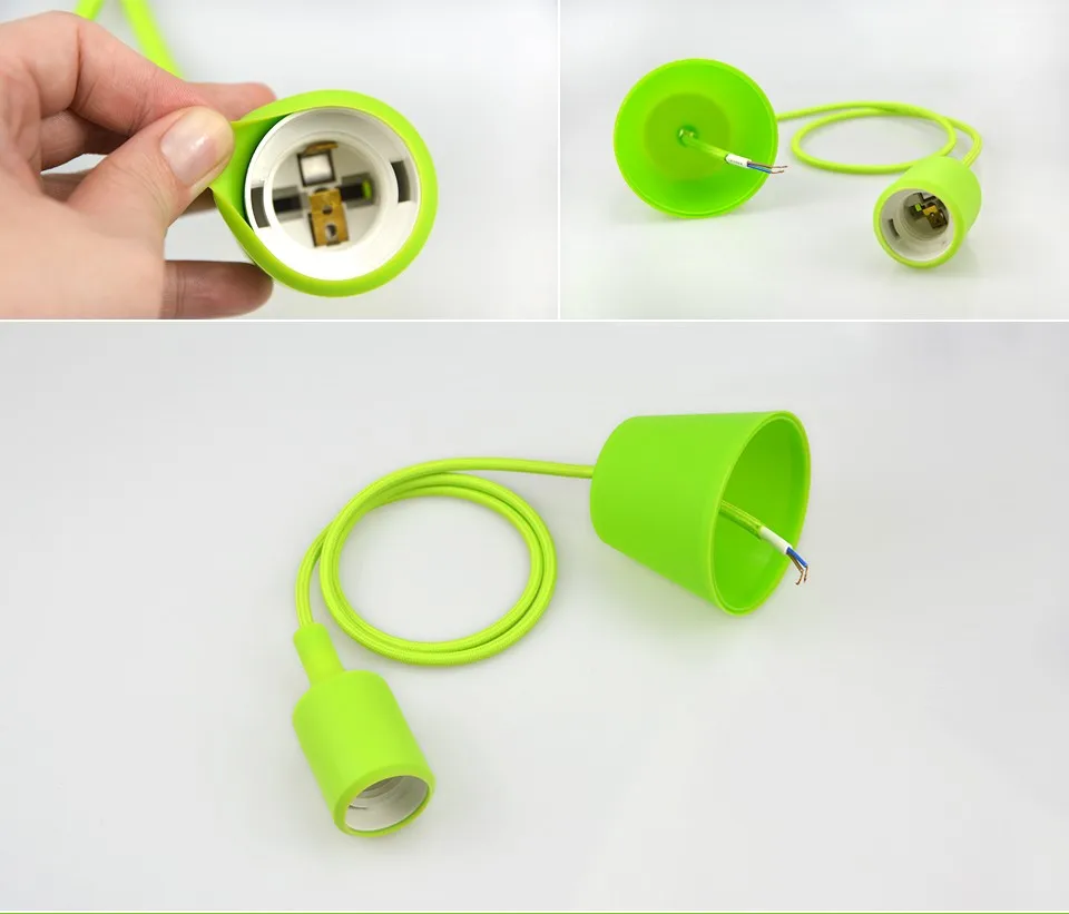 Ретро E27 светильник розетка винтажный алюминиевый держатель для лампы винтовые