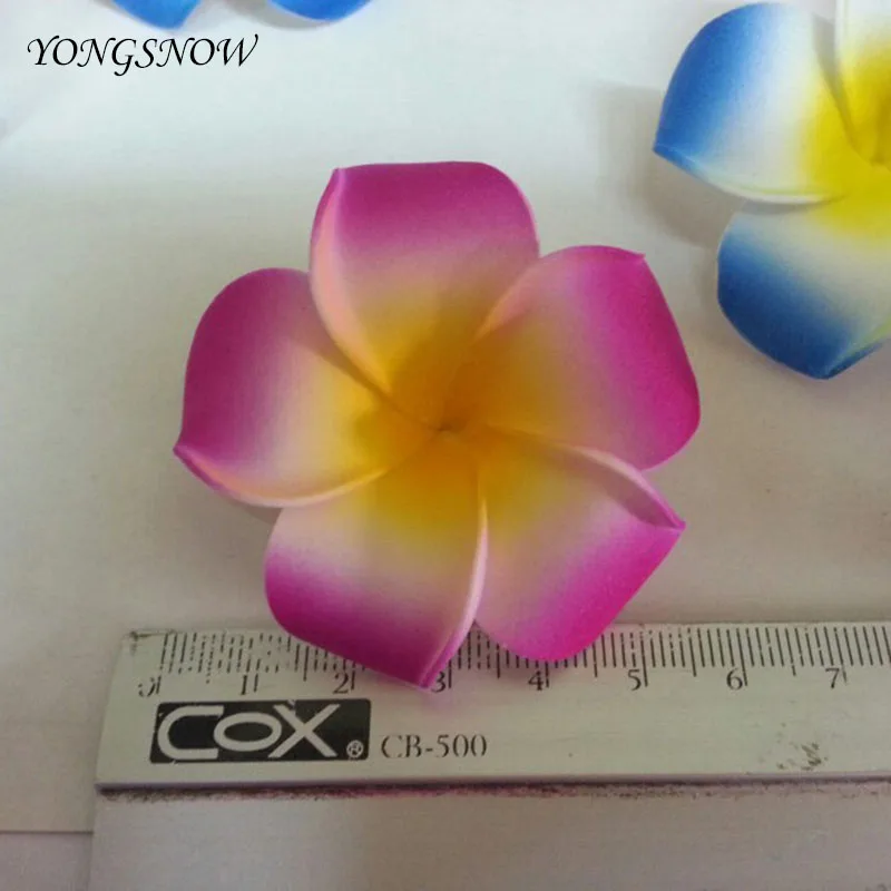 10 шт. Гавайские цветы 5 см|artificial flowers|foam frangipaniflower flower |