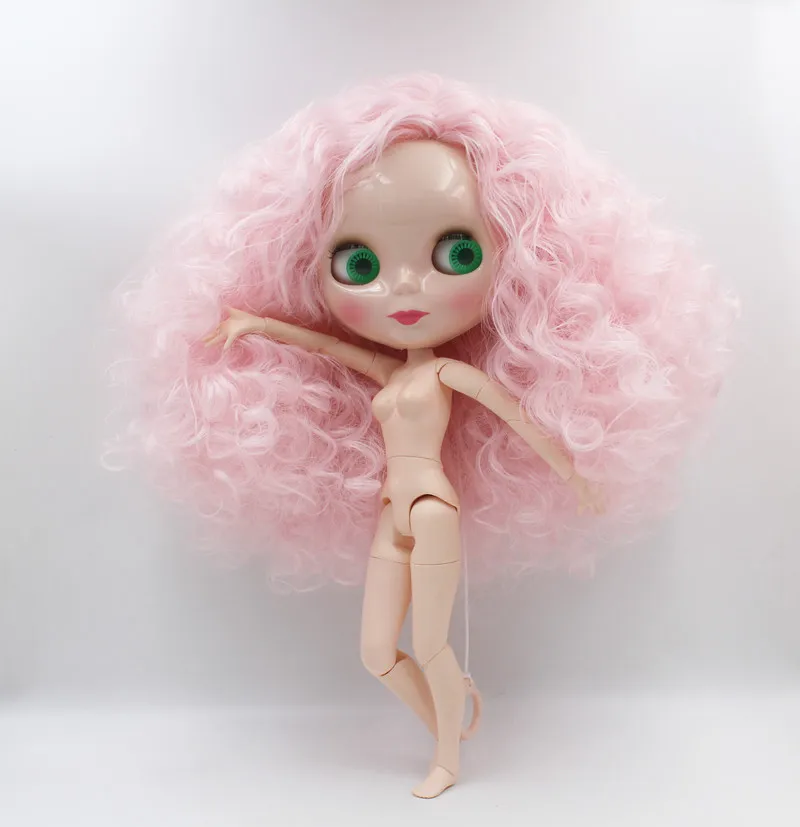 Free Shipping big discount RBL-742J DIY Nude Blyth doll birthday gift for girl 4color eye with beautiful Hair cute toy | Игрушки и хобби