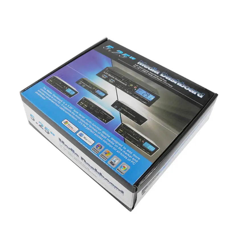 Одежда высшего качества Binmer 5 25 &quotПК медиа панель PCI E порт USB 3 0 HUB все в одной