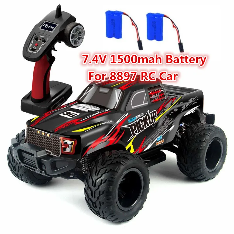 Бесплатная доставка 1 шт или 2 батарея 7 4 v 1500MAH для 8897 Rc грузовиков внедорожников RC