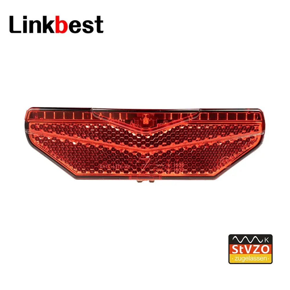 Linkbest фонарь светодиодный велосипедный StVZO Водонепроницаемый IPX 5 6 V 48 для ступицы