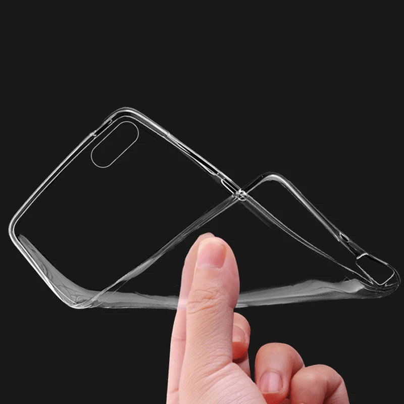 10 шт для IPHONE X/5S/SE/6/6s/6s Plus/7/7 Plus/8 plus TPU силиконовый чехол ударопрочный корпус 0 3 мм