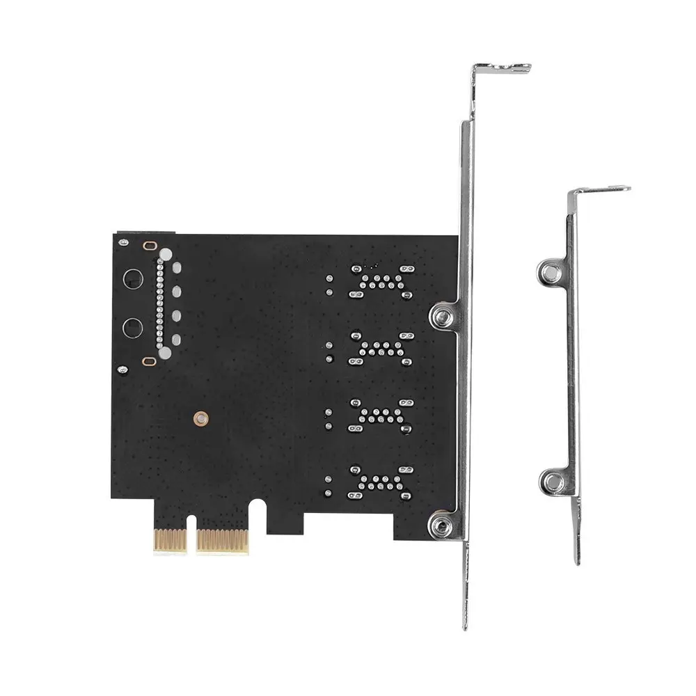 Zeadow 4 порта USB 3 0 для PCI Express плата расширения e контроллер концентратор настольных