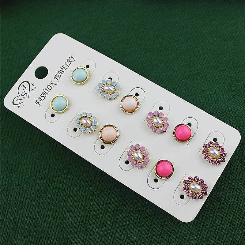 Распродажа модных женских ювелирных изделий оптовая продажа красивые серьги для