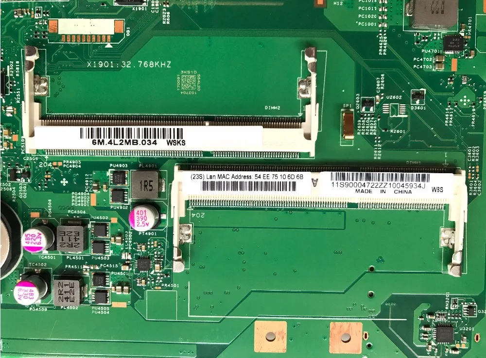 Восстановленная оптовая продажа материнской платы Lenovo S510P с i5-4200U процессором DDR3L