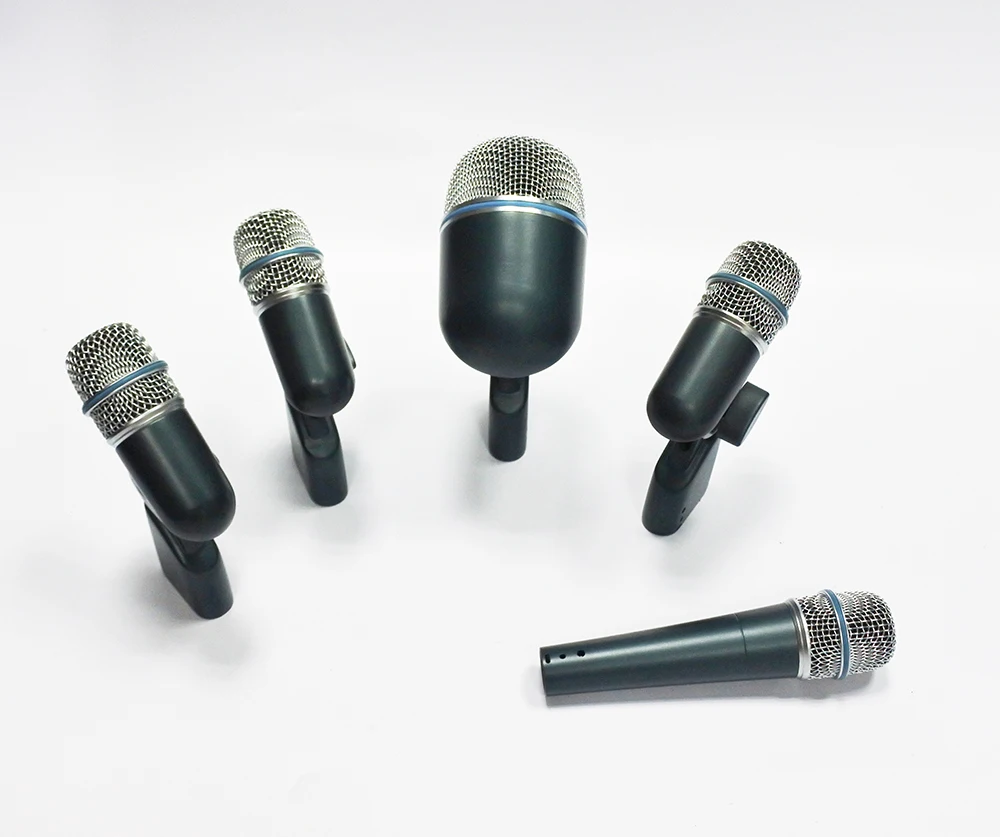 DMK5 beta52a beta 56a 57 style bass kick snare tom drum kit ударный инструмент динамический микрофон набор